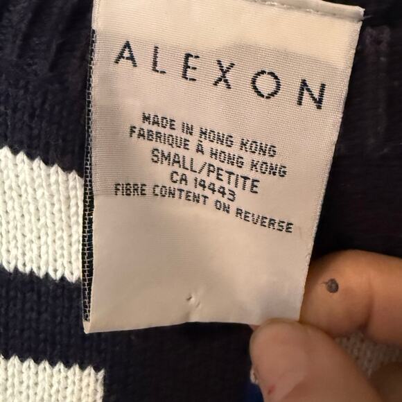 Vintage Alexon Sweater 1980s 100% Cotton size small - Picture 3 of 5